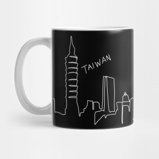 Taiwan Mug - Taipei 101 Taiwan by ShopBuzz